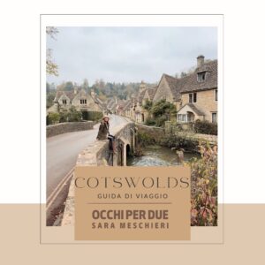 Copertina della guida delle cotswolds