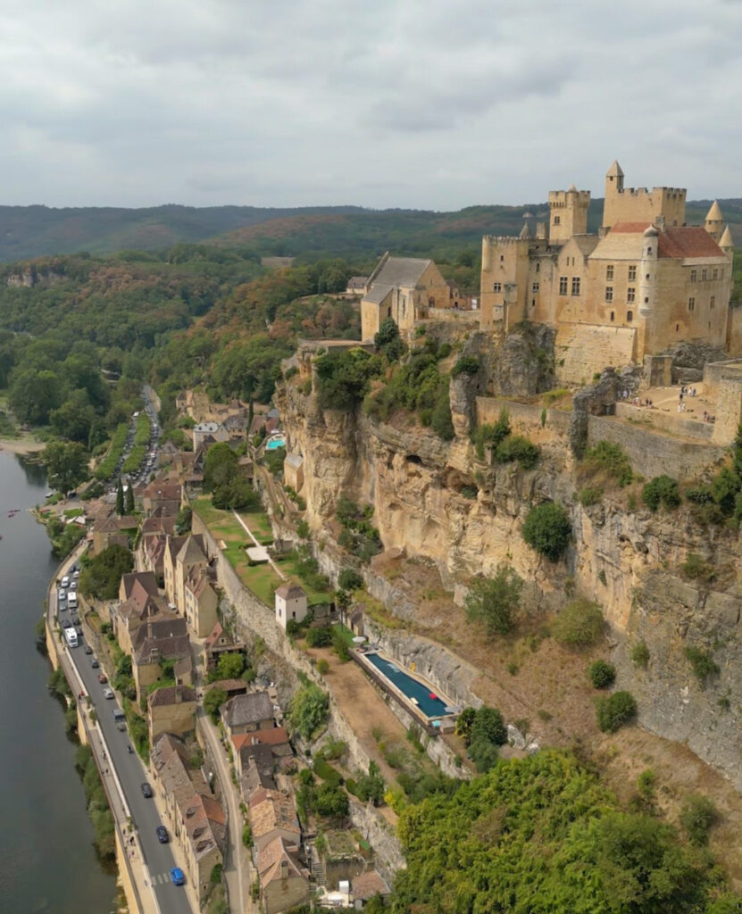 Vista sul Castello di Beynac et Cazenac